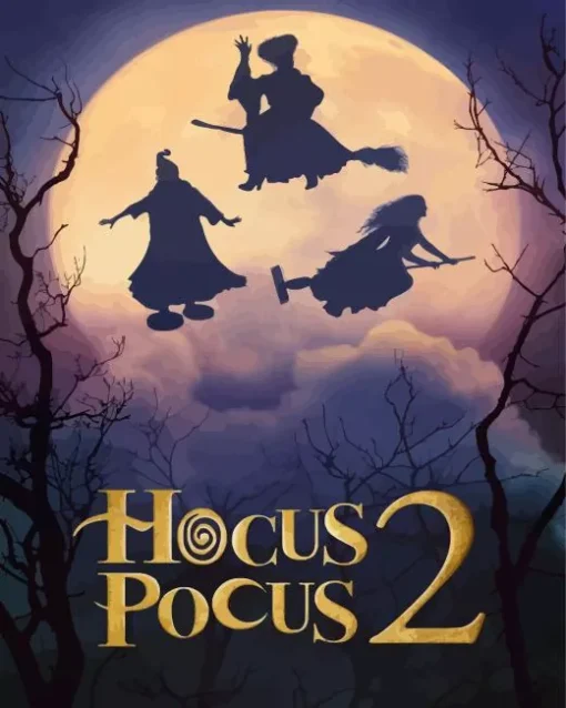 Disney hocus pocus poster Diamond By Numbers