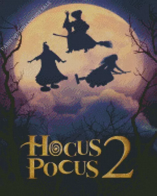 Disney hocus pocus poster Diamond Paintings