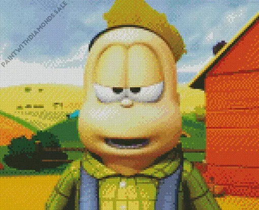 Doc Boy Arbuckle The Garfield Show Diamond Painting