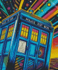 Doctor Who Pop Art Diamond Painting