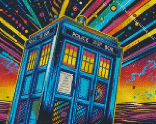 Doctor Who Pop Art Diamond Painting