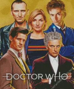 Doctor Who Poster Diamond Painting