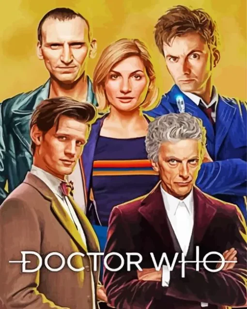 Doctor Who Poster Diamond Painting