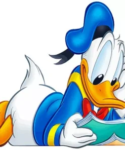 Donald Duck Character Diamond Painting