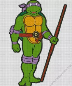 Donatello Ninja Turtles Diamond Painting