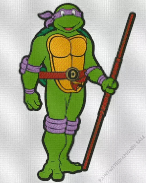 Donatello Ninja Turtles Diamond Painting