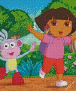 Dora Marquez Character Diamond Painting