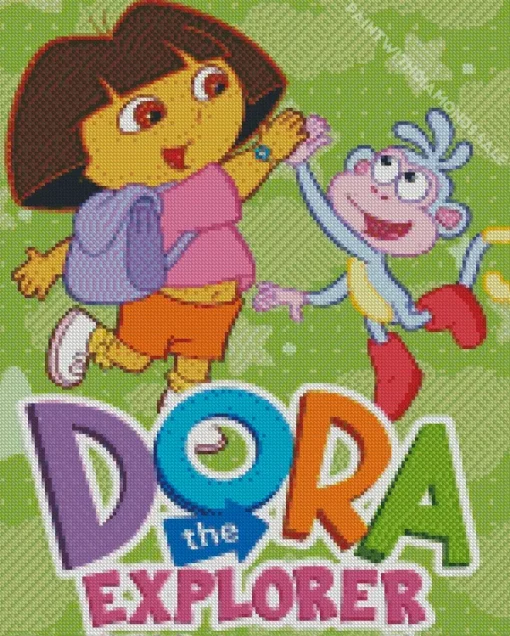 Dora The Explorer Diamond Painting