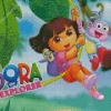 Dora The Explorer Animation Diamond Painting