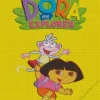 Dora The Explorer Animation Poster Diamond Painting