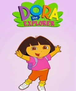 Dora The Explorer Cartoon Diamond Painting