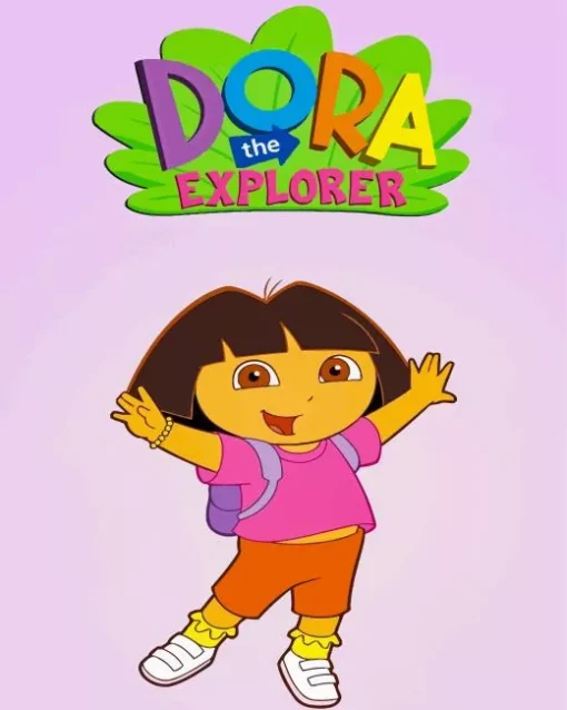 Dora The Explorer Cartoon Diamond Painting