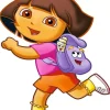 Dora The Explorer Character Diamond Painting