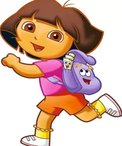 Dora The Explorer Character Diamond Painting