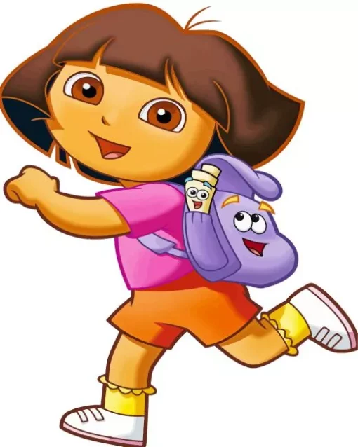 Dora The Explorer Character Diamond Painting