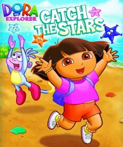 Dora The Explorer Poster Diamond Painting