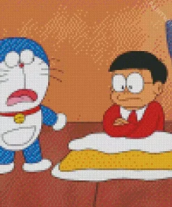 Doraemon Anime Diamond Painting