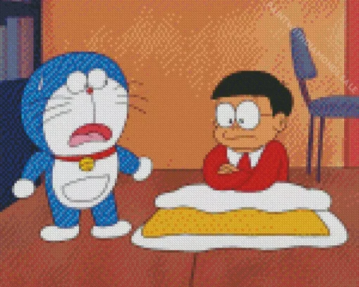 Doraemon Anime Diamond Painting