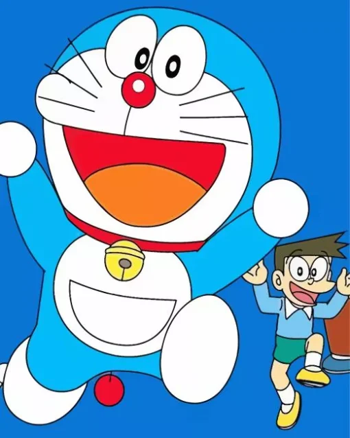 Doraemon Character Diamond Painting