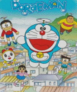 Doraemon Poster Diamond Painting