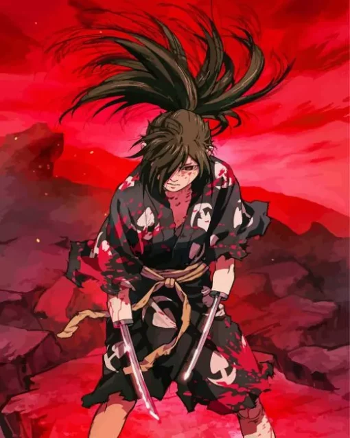 Dororo Anime Diamond Painting