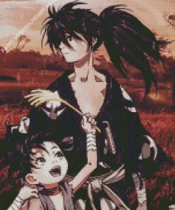 Dororo Anime Characters Diamond Painting