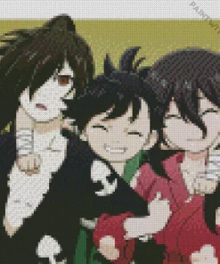 Dororo Characters Diamond Painting