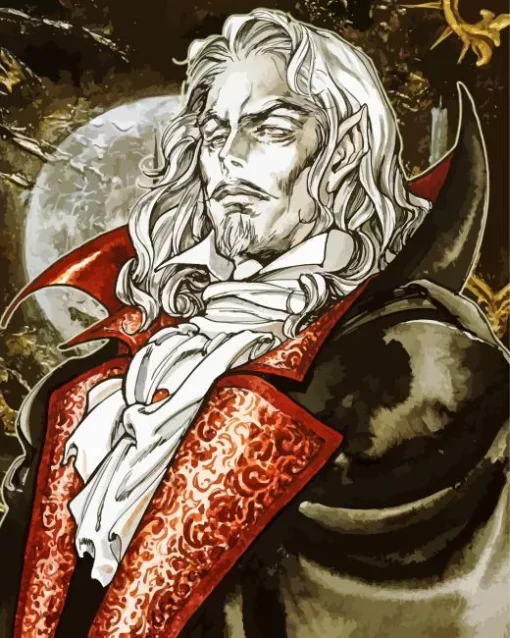 Dracula Castlevania Diamond Painting