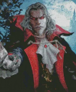 Dracula Character Diamond Painting