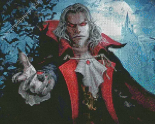 Dracula Character Diamond Painting