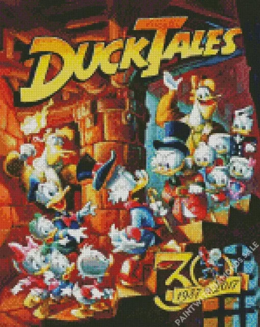 Ducktales Animated Series Diamond Painting