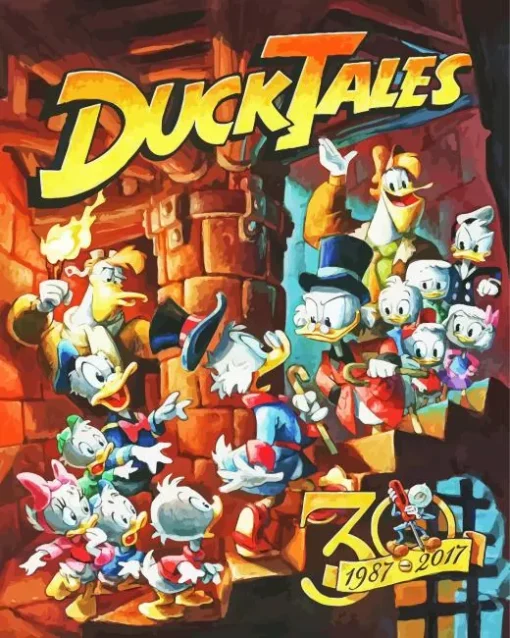 Ducktales Animated Series Diamond Painting