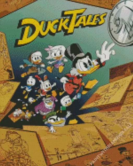 Ducktales Poster Diamond Painting