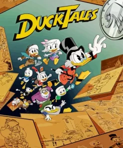 Ducktales Poster Diamond Painting