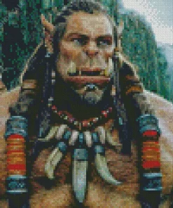 Durotan Warcraft Diamond Painting