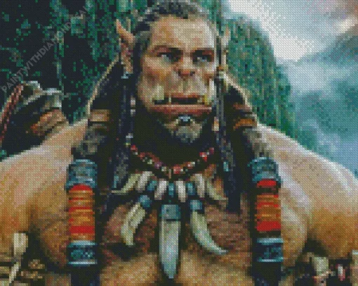 Durotan Warcraft Diamond Painting