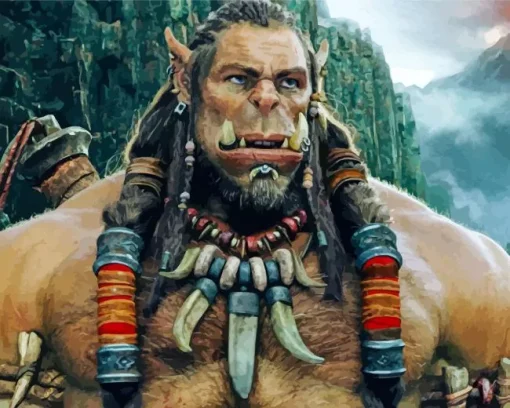 Durotan Warcraft Diamond Painting