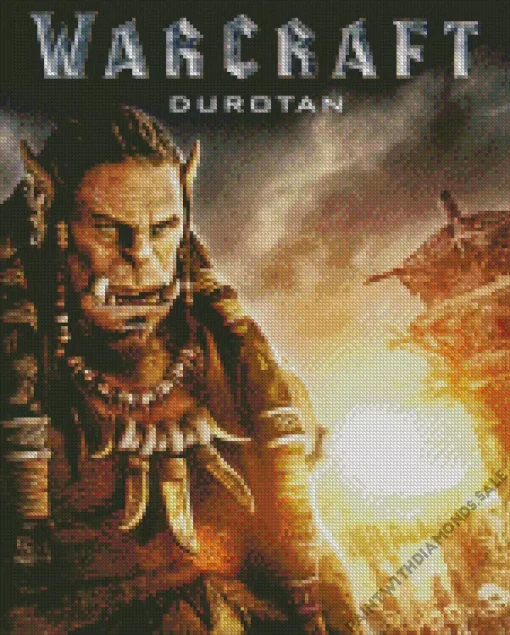 Durotan Warcraft Poster Diamond Painting