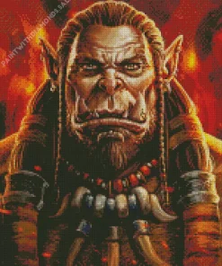 Durotan Character Diamond Painting