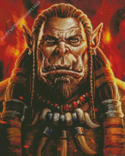 Durotan Character Diamond Painting