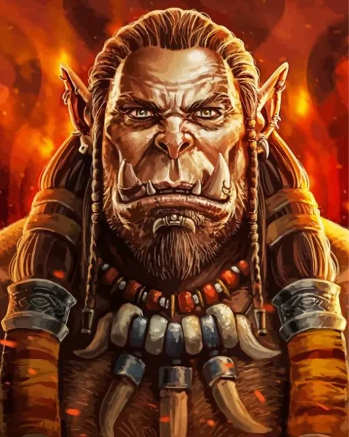 Durotan Character Diamond Painting