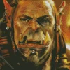 Durotan In Warcraft Diamond Painting