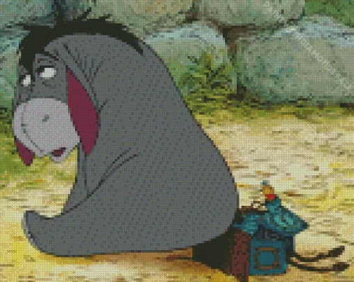 Eeyore Art Diamond Painting