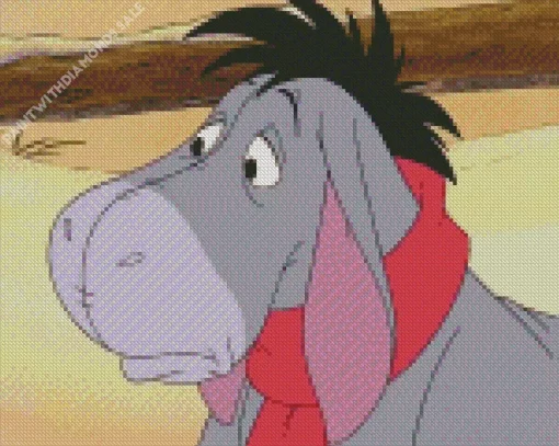 Eeyore Piglets Big Movie Diamond Painting