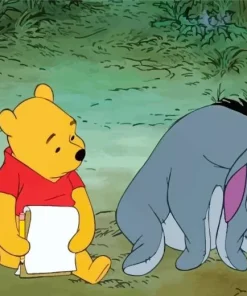 Eeyore And Winnie Diamond Painting