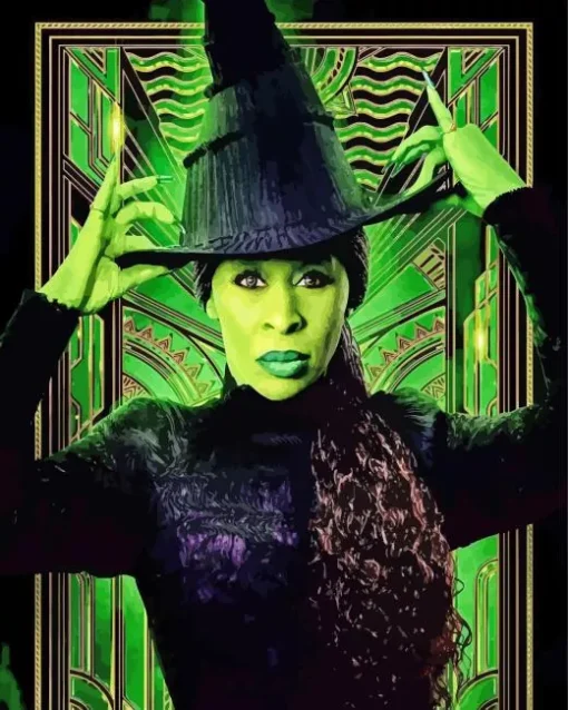 Elphaba Wicked Diamond Painting