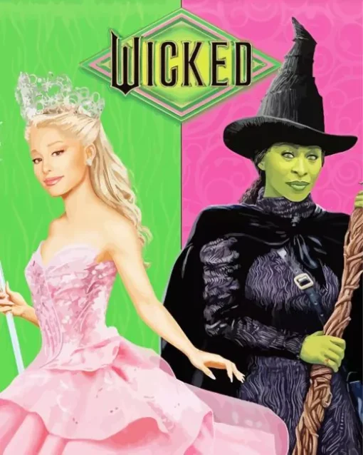 Elphaba And Glinda Diamond Painting