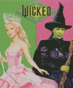 Elphaba And Glinda Diamond Painting