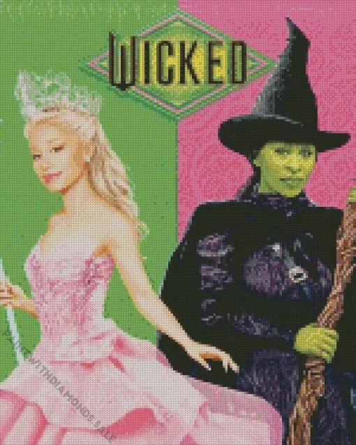 Elphaba And Glinda Diamond Painting