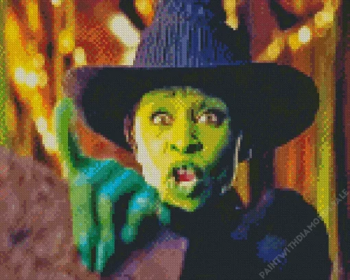 Elphaba Character Diamond Painting